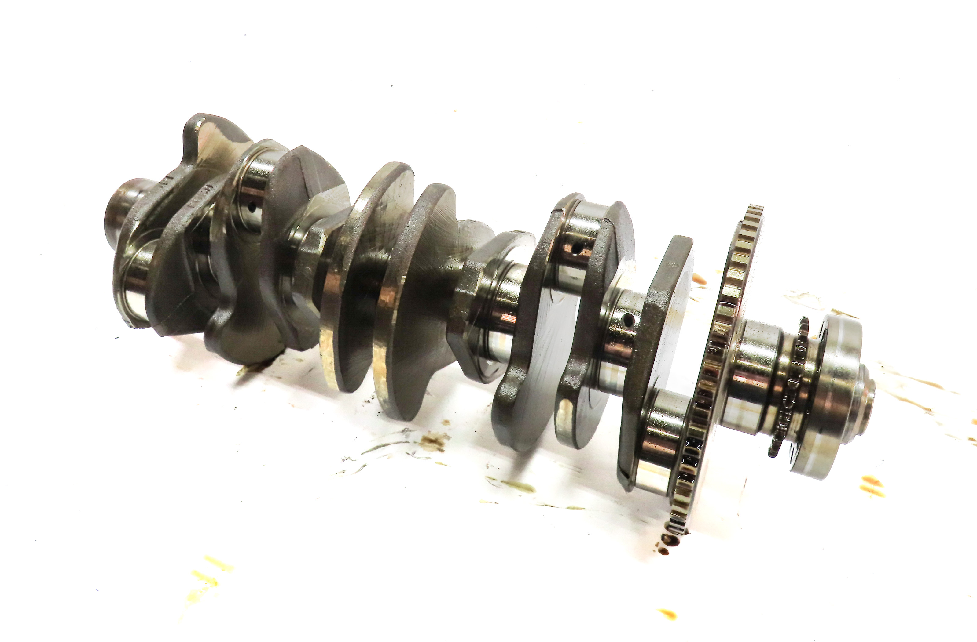 2012 PORSCHE CAYENNE (958) 3.6L NON-TURBO ENGINE MOTOR CRANK SHAFT CRANKSHAFT — exact item pictured